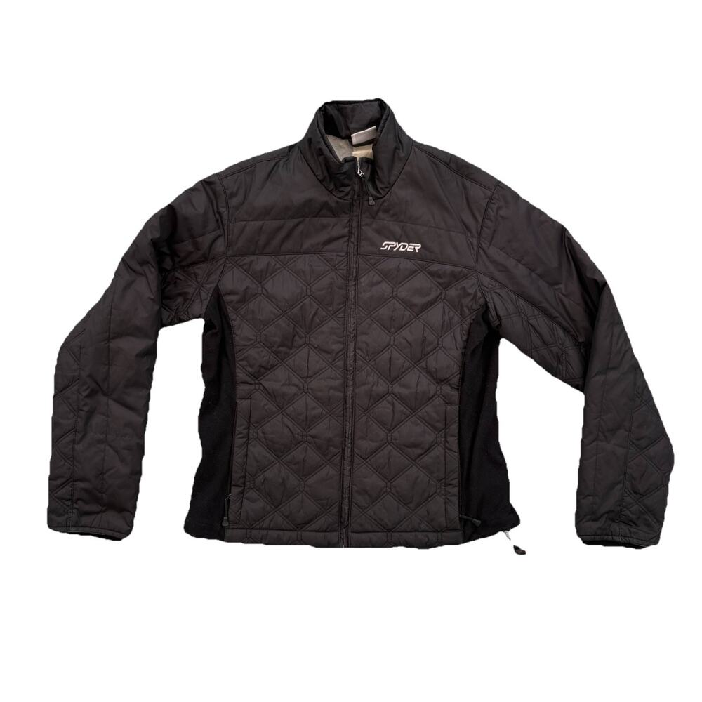 Spyder Women’s fleece Jacket Y2K Size Small Long Sleeve GUC Worn